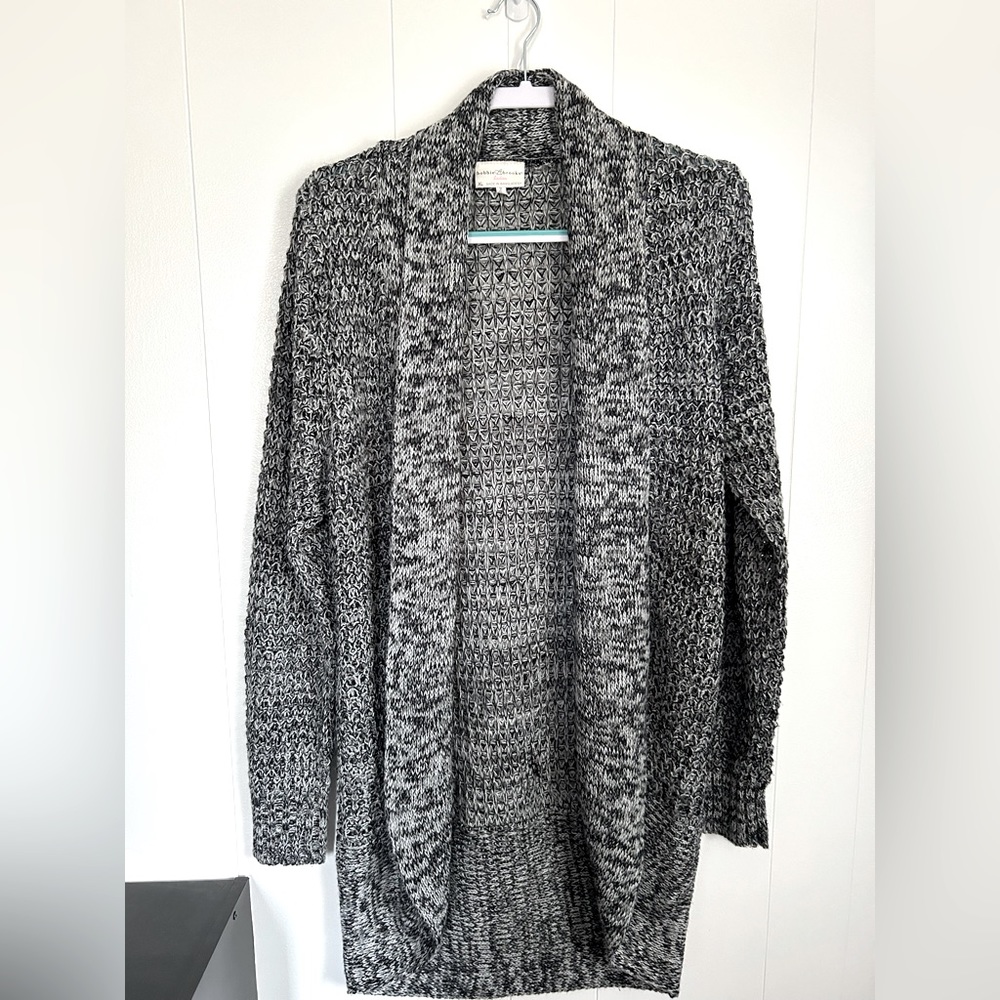 Bobbie Brooks Long Open Cardigan